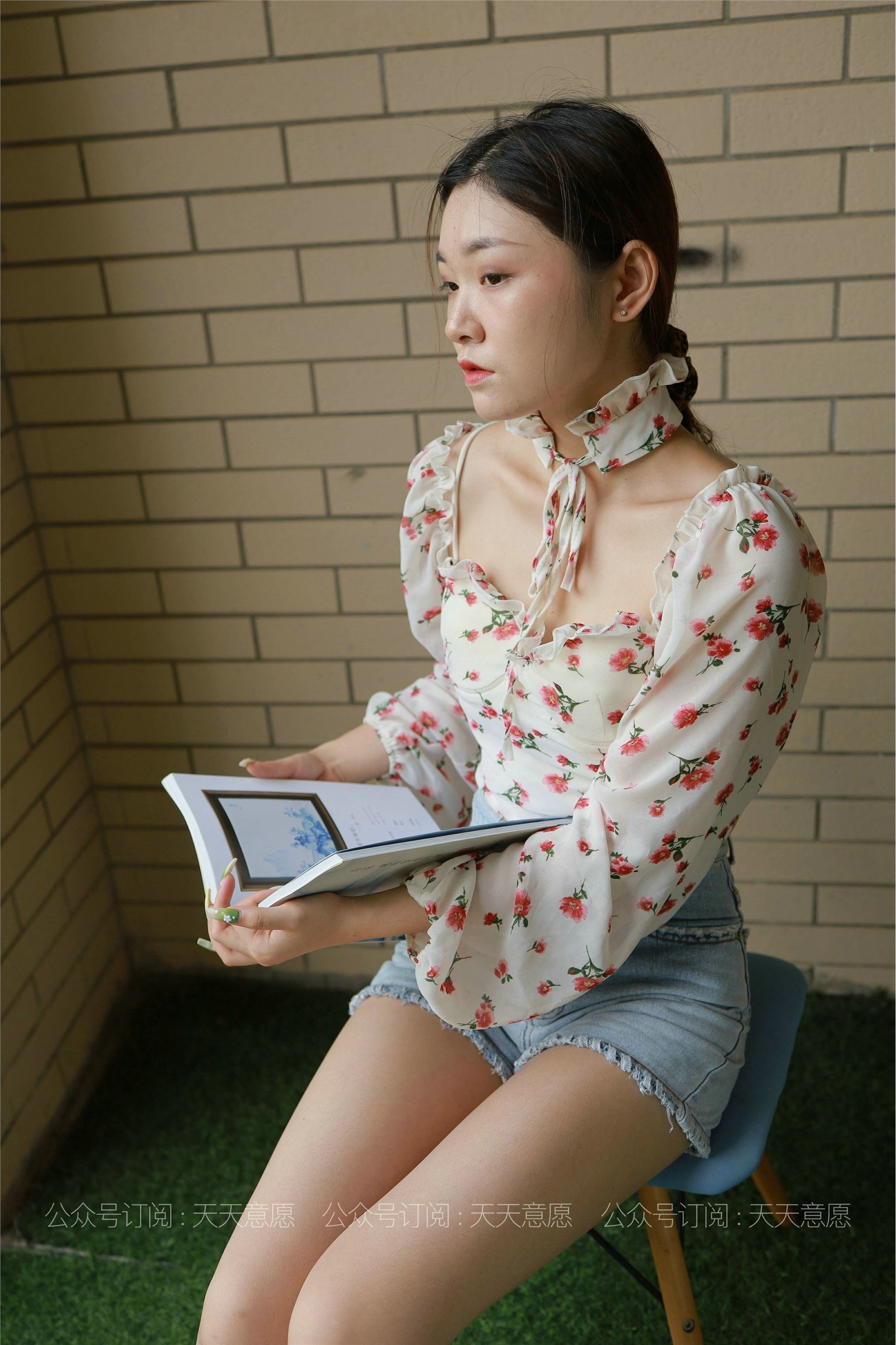 IESS异思趣向  2021.07.03 丝享家850：可可《法式碎花裙》